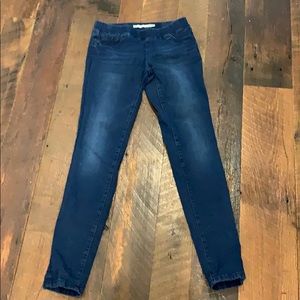 Girls dark skinny jegging